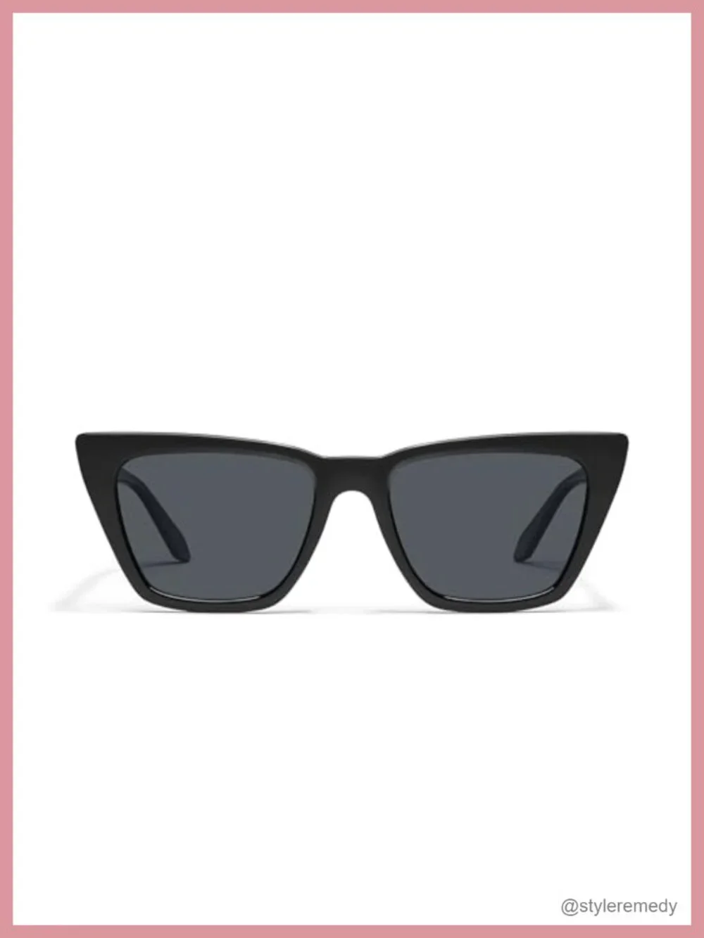 Oversized Cat Eye Sunglasses UV Protected Plastic Lens Women's Shades